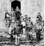 Raglan Castle  photograph taken 1971